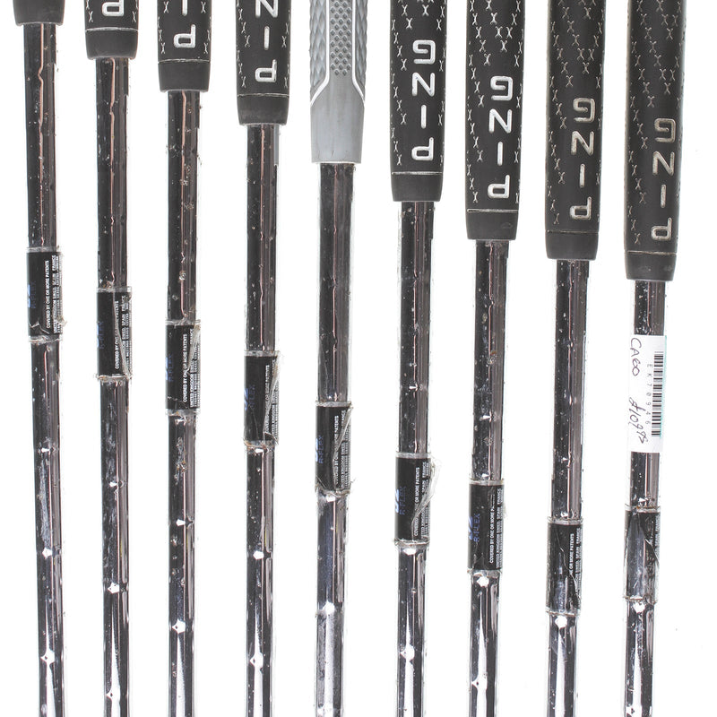 Ping i-3 os Steel Mens Right Hand Irons 3-SW White Dot Regular - ZZ-Lite