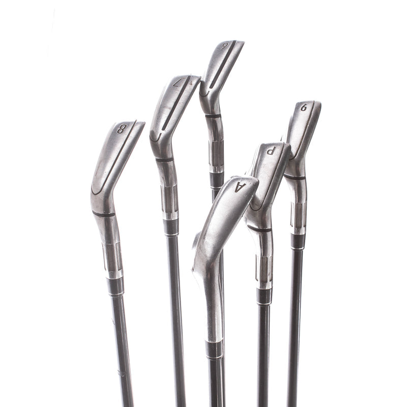 TaylorMade M6 Graphite Mens Right Hand Irons 7-GW Stiff - Fujikura Atmos