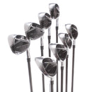 TaylorMade QI10 Graphite Mens Right Hand Irons 5-GW+SW Regular - Ventus Blue