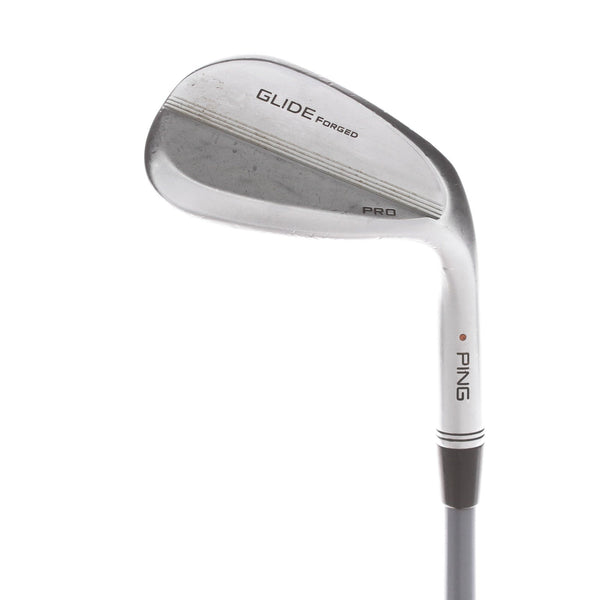 Ping Glide Pro Graphite Mens Right Hand Sand Wedge Orange Dot 54* 10 Bounce S Grind Stiff - Alta CB Awt