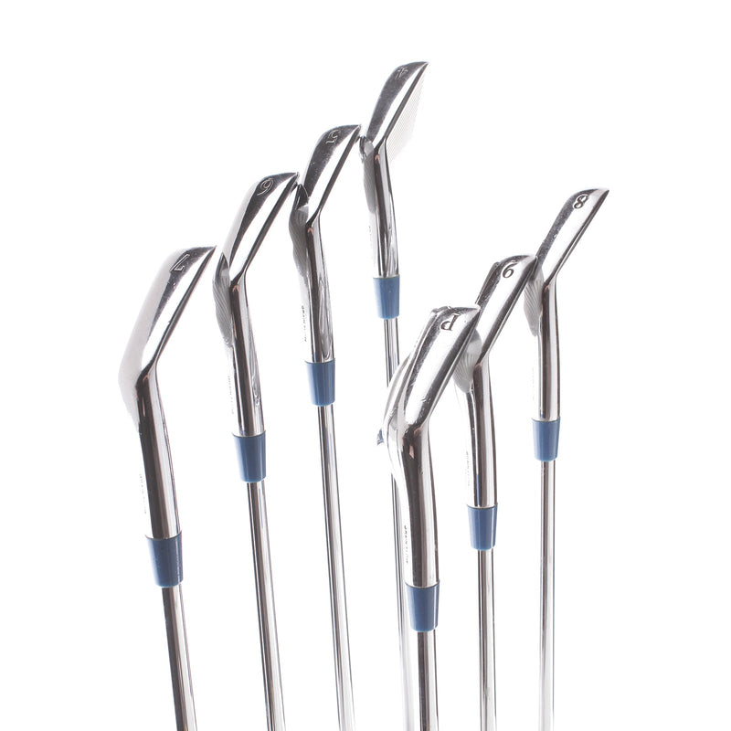 Mizuno MP-64 Steel Mens Right Hand Irons 4-PW 3* Upright Stiff - Project X Rifle