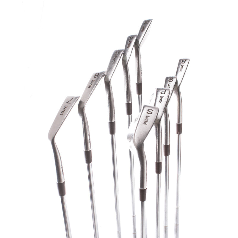 Lynx Prowler Steel Mens Right Hand Irons 3-PW Stiff - Lynx