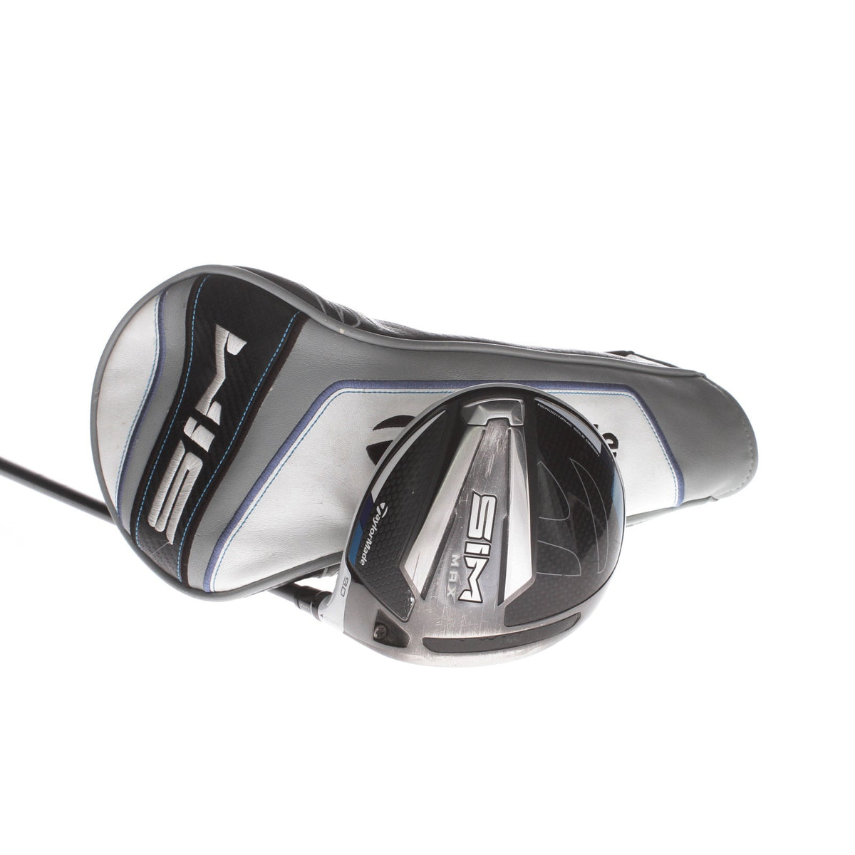 TaylorMade Sim Max Graphite Mens Right Hand Driver 9* Stiff - Hzrdus S 