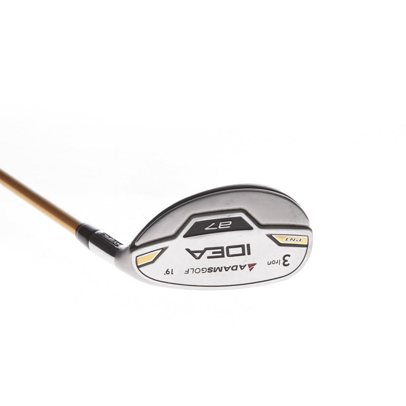 Adams Idea a7 Graphite Mens Right Hand 3 Hybrid 19* Regular - Proforce 85g