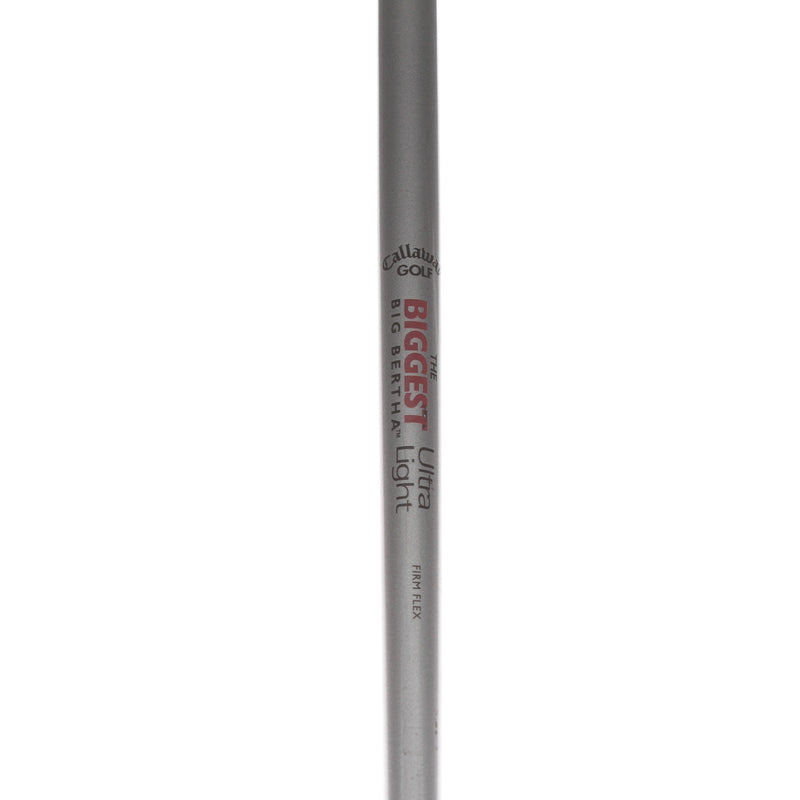 Callaway Biggest Big Bertha Graphite Mens Right Hand Driver 9* Stiff - Ultra Lite