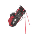 Ping Hoofer Stand Bag - Black/Red