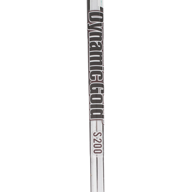 TaylorMade Milled Grind 2 Steel Mens Right Hand Gap Wedge 52* 9 Bounce S Grind Wedge Flex - Dynamic Gold120g