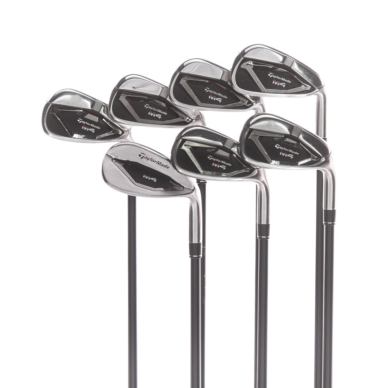 TaylorMade M4 Graphite Mens Right Hand Irons 5-SW Regular - Atmos 60g