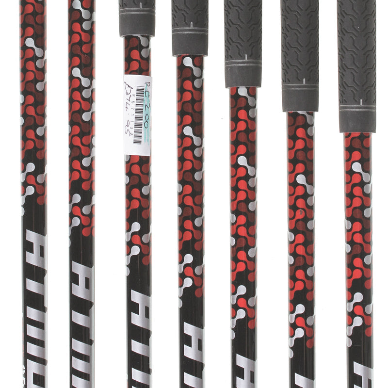 TaylorMade M4 Graphite Mens Right Hand Irons 5-SW Regular - Atmos 60g