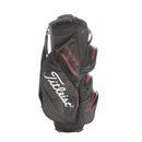 Titleist Staydry Cart Bag - Black/White/Red