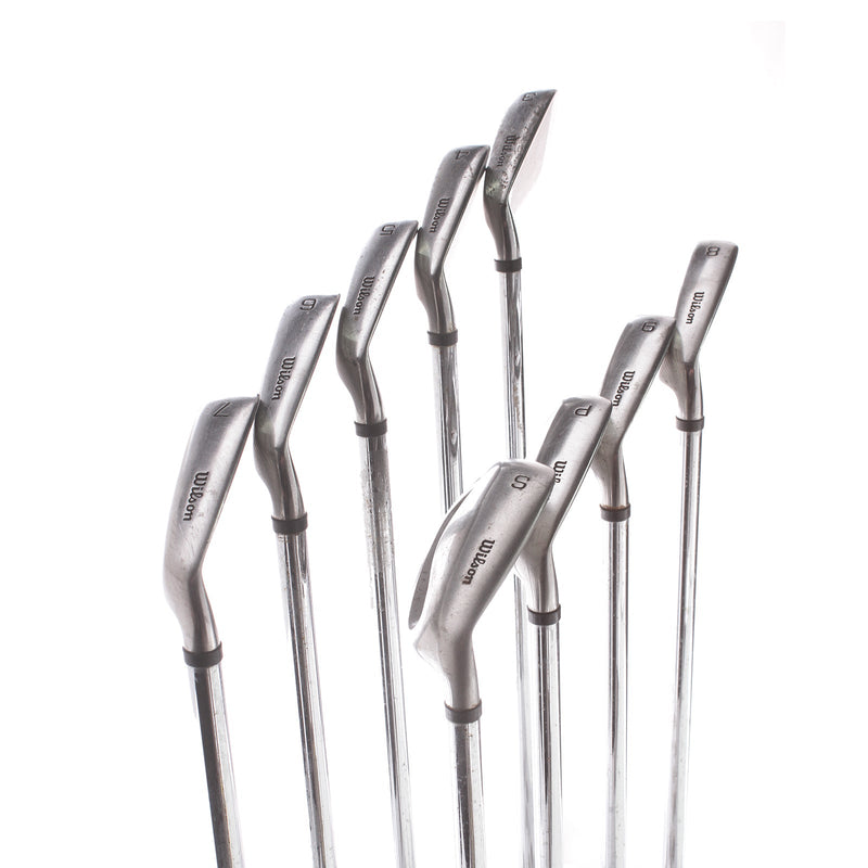 Wilson Deep Red Steel Junior Right Hand Irons 3-SW -2" Regular - Steel