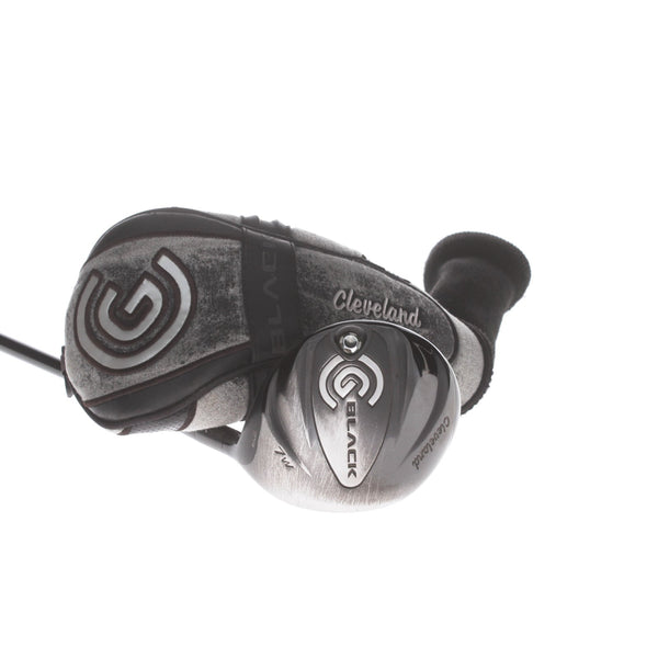 Cleveland CG Black Graphite Mens Right Hand Fairway 7 Wood 22* Senior - Miyazaki