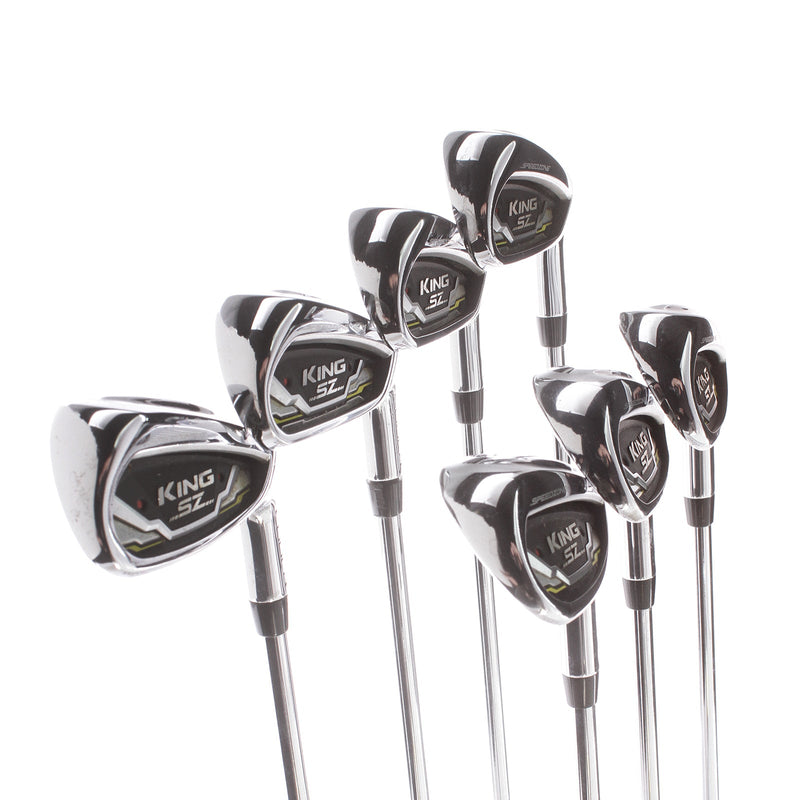Cobra King SZ Steel Mens Right Hand Irons 5-GW Regular - KBS Tour 90g