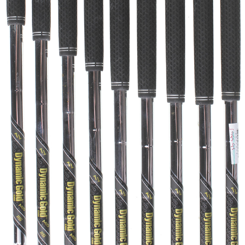 Callaway AI Smoke Steel Mens Right Hand Irons 5-GW+SW 10 Bounce Stiff - Dynamic Gold Mid 115