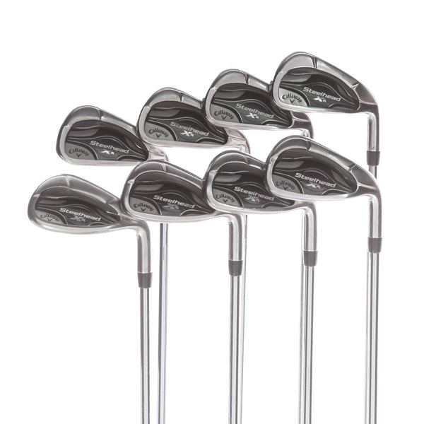 Callaway Steelhead XR Steel Mens Right Hand Irons 4-SW Regular - True Temper xp-95g
