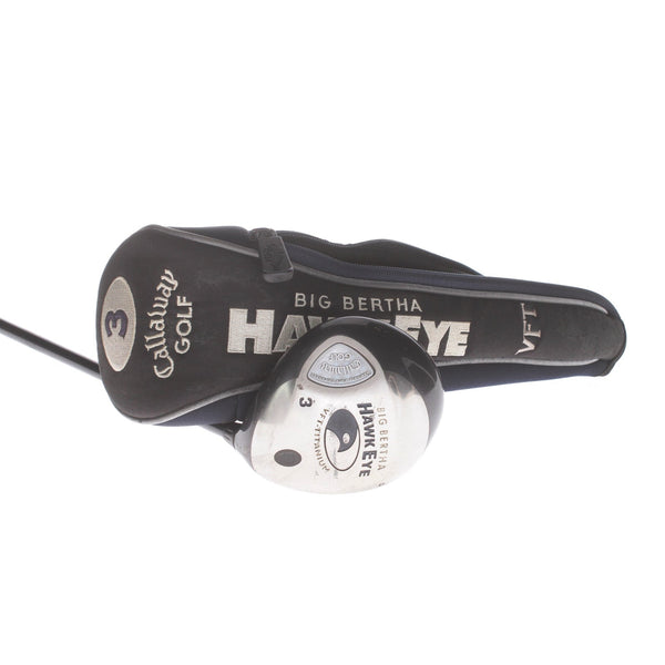 Callaway Hawk Eye Graphite Mens Right Hand Fairway 3 Wood 15* Regular - System 60g