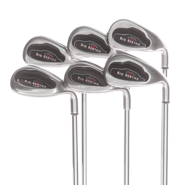 Callaway Big Bertha Steel Mens Right Hand Irons 6-SW Regular - Callaway Uniflex