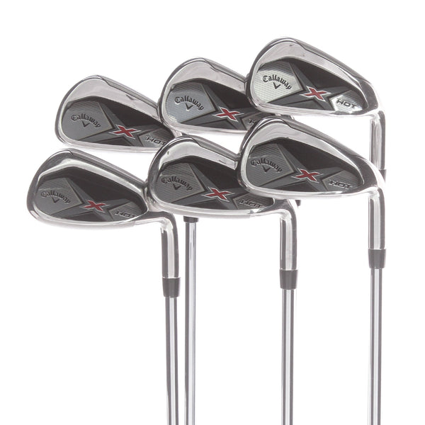 Callaway X-Hot Steel Mens Right Hand Irons 5-PW Regular - True Temper 85g