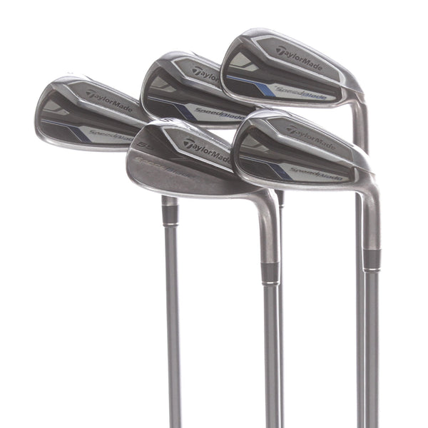 TaylorMade Speedblade Graphite Ladies Right Hand Irons 7-SW Ladies - Velux-45g