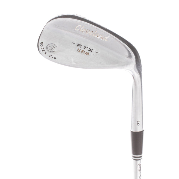 Cleveland RTX-588 Steel Mens Right Hand Gap Wedge 52* 10 Bounce S Grind Wedge Flex - Dynamic Gold