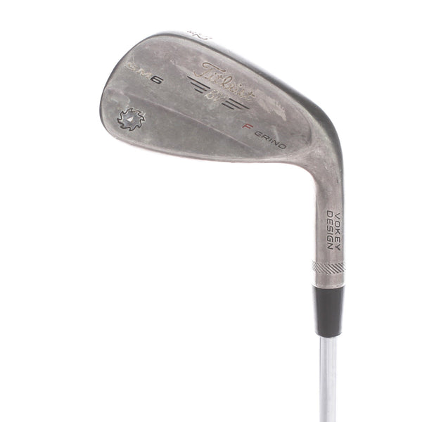Titleist SM 6 Steel Mens Right Hand Gap Wedge 52* 8 Bounce F Grind Wedge Flex - Dynamic Gold
