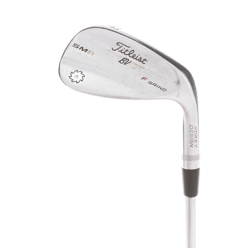 Titleist SM6 Steel Mens Right Hand Gap Wedge 52* 8 Bounce F Grind Wedge Flex - Dynamic Gold