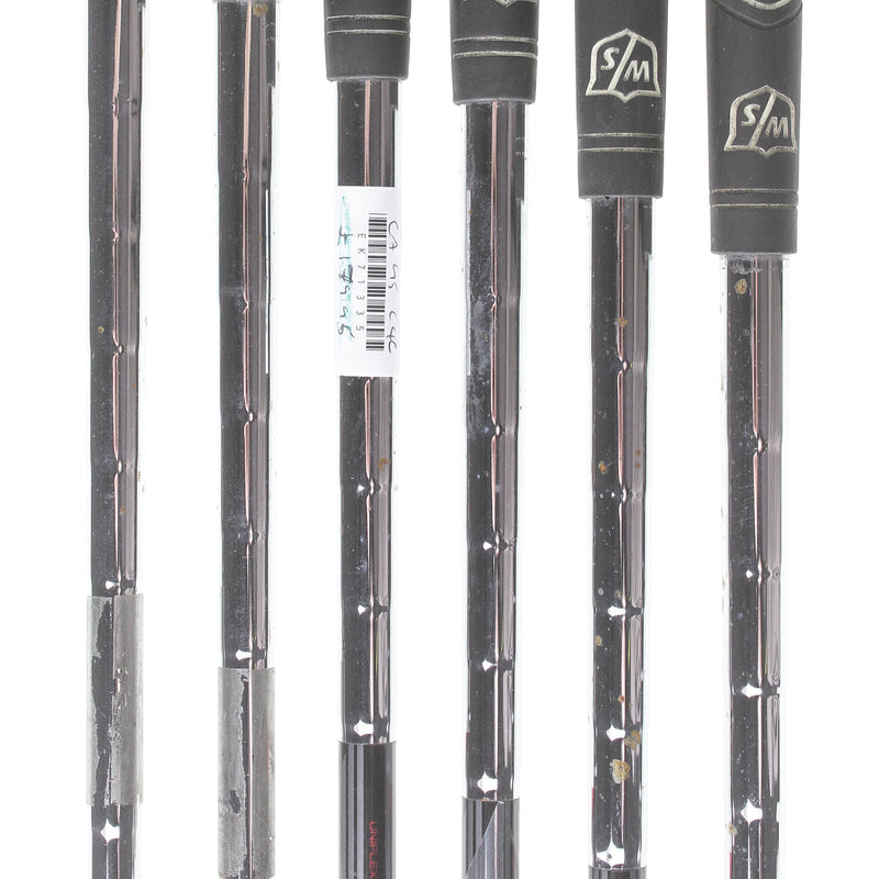 Wilson D-250 Steel Mens Right Hand Irons 5-PW Regular - Uniflex 85g