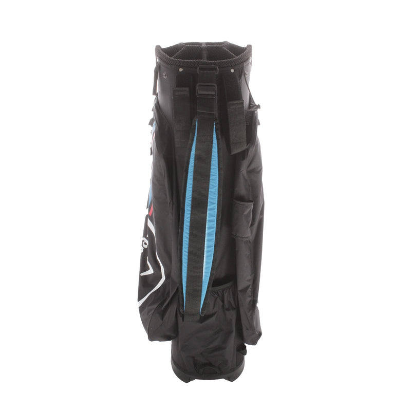 Callaway Chev-14 Dry Cart Bag - Black/Blue/Red