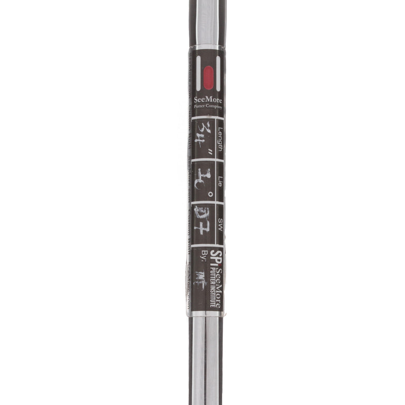 SeeMore Giant M1t Mens Right Hand Putter 34" Blade - RoseMark