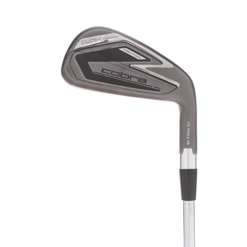 Cobra Dark Speed Steel Mens Right Hand 7 Iron 27* 2* Flat Stiff - KBS $-Taper LITE