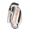 TaylorMade Cart Bag Cart Bag - White/Black/Orange