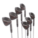 Cobra King Forged MB Steel Mens Right Hand Irons 4-PW Stiff - KBS Tour C-Taper 120g