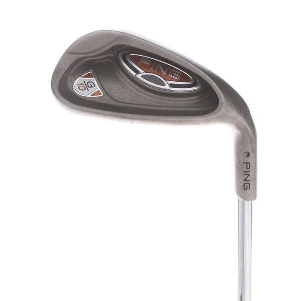 Ping G-10 Steel Mens Right Hand Sand Wedge Black Dot 56* 10 Bounce S Grind Wedge Flex - Steel