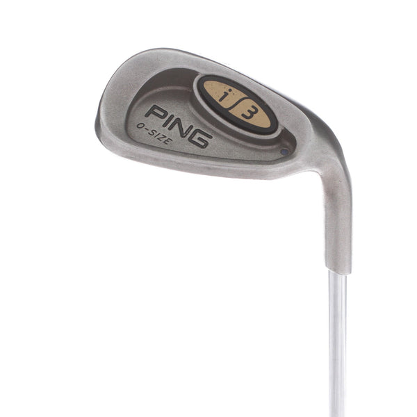 Ping i3 o-size Steel Mens Right Hand Sand Wedge Blue Dot 56* 1* Upright Wedge Flex - Steel