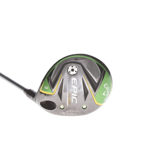 Callaway Epic Flash Graphite Mens Right Hand Fairway 3 Wood 15* Senior - Even Flow 50g