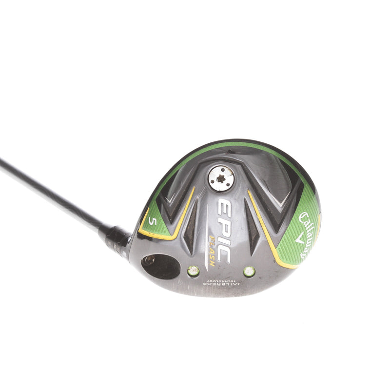 Callaway Epic Flash Graphite Mens Right Hand Fairway 5 Wood 18* Senior - Even Flow 50g
