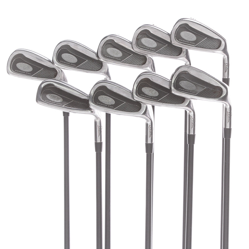 Power Shock Proline Graphite Mens Right Hand Irons 3-SW Regular - Light Weight Graphite