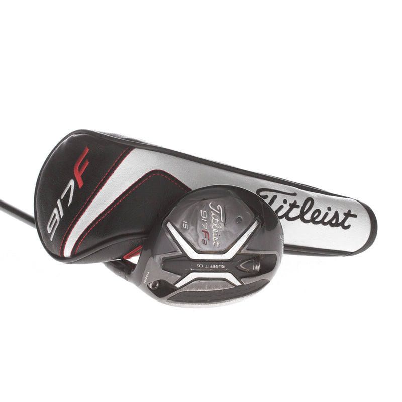 Titleist 917-F Graphite Mens Right Hand Fairway 3 Wood 15* Stiff - Rogue 75 g