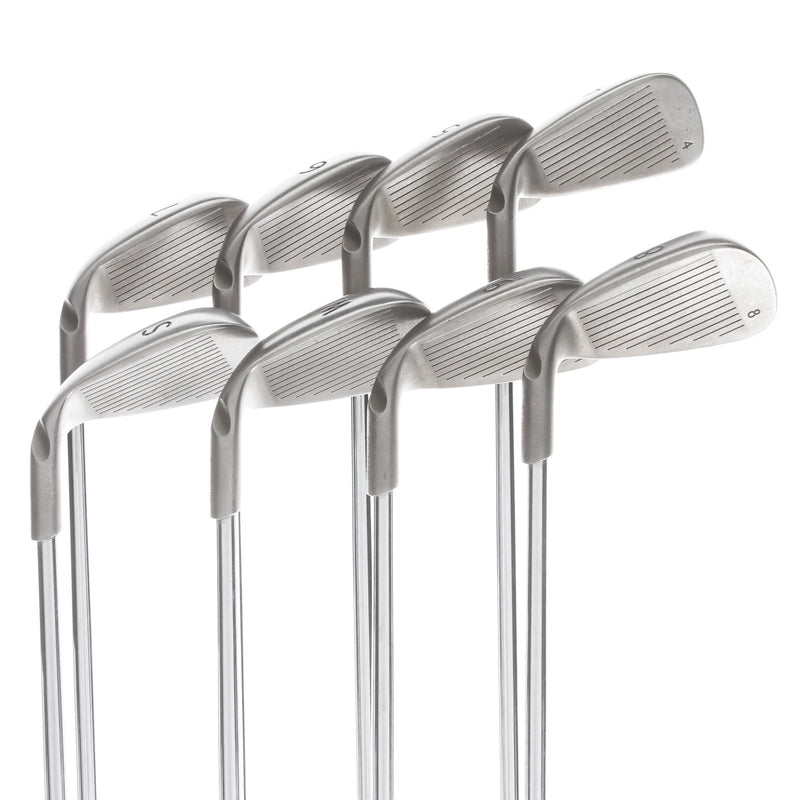 Ping G-15 Steel Mens Right Hand Irons 4-SW White Dot Stiff - Steel
