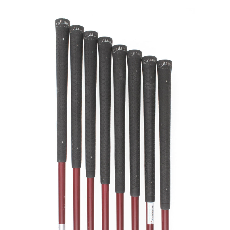 Callaway Big Bertha Graphite Mens Right Hand Irons 4-SW Regular - Callaway Graphite 75 g