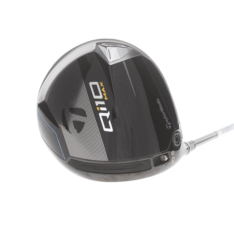 TaylorMade Qi10 Max Graphite Mens Left Hand Driver 10.5* Senior - Speeder NX 50g