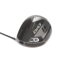 TaylorMade Qi 10 Ls Graphite Mens Right Hand Driver 9* Regular - Hzrdus Smoke Red 60g