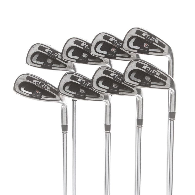 Wilson Ci-9 Steel Mens Right Hand Irons 4-SW Regular - SS-105 FST