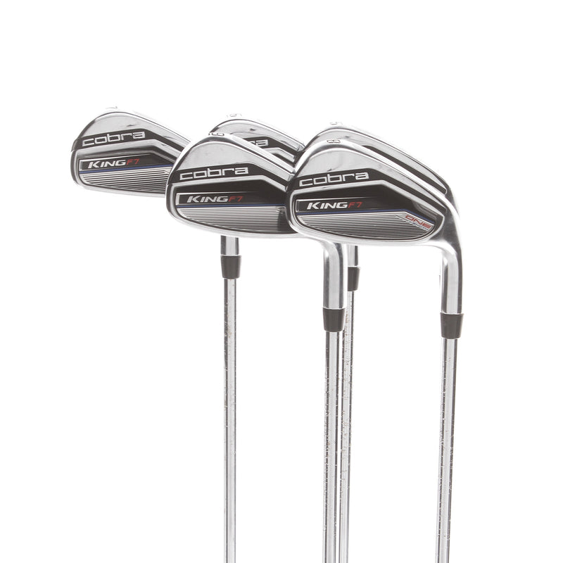 Cobra F-7 One Length Steel Mens Right Hand Iron 5-9 Regular - Cobra Steel