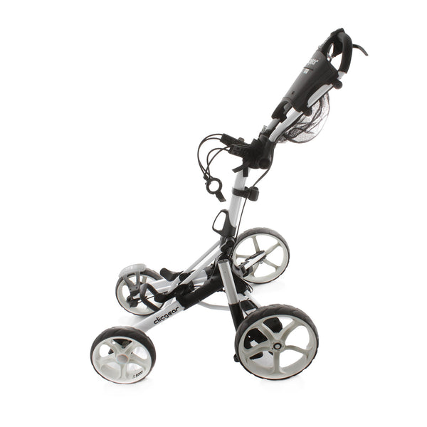 ClicGear Model 8 4-Wheel Push/Pull Trolley - Black/White