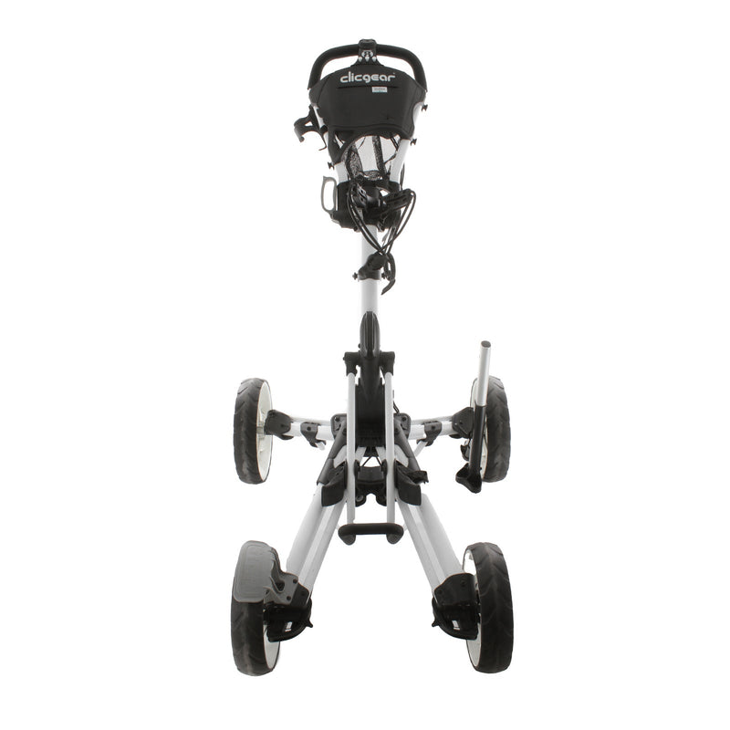 ClicGear Model 8 4-Wheel Push/Pull Trolley - Black/White
