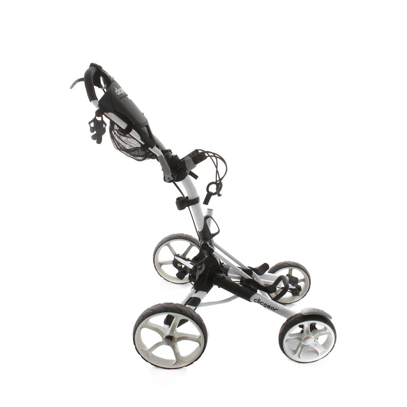 ClicGear Model 8 4-Wheel Push/Pull Trolley - Black/White