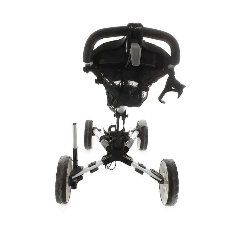 ClicGear Model 8 4-Wheel Push/Pull Trolley - Black/White