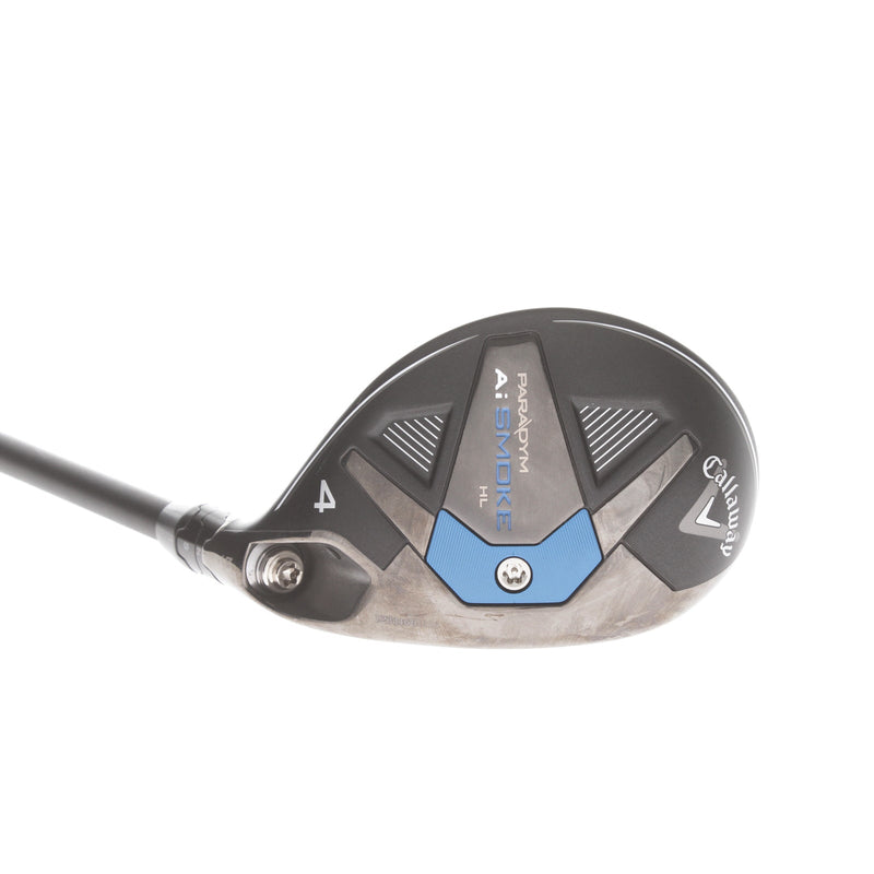 Callaway AI Smoke HL Graphite Mens Right Hand 4 Hybrid 21* Stiff - PRI X Cypher 70g