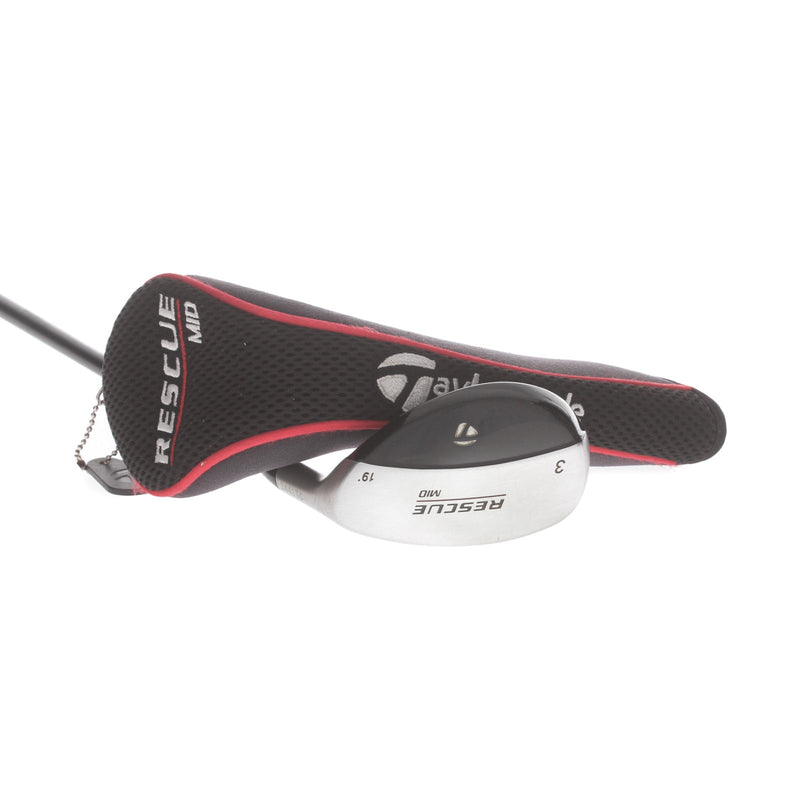 TaylorMade Rescue Mid Graphite Mens Right Hand 3 Hybrid 19* Regular - Ultralite
